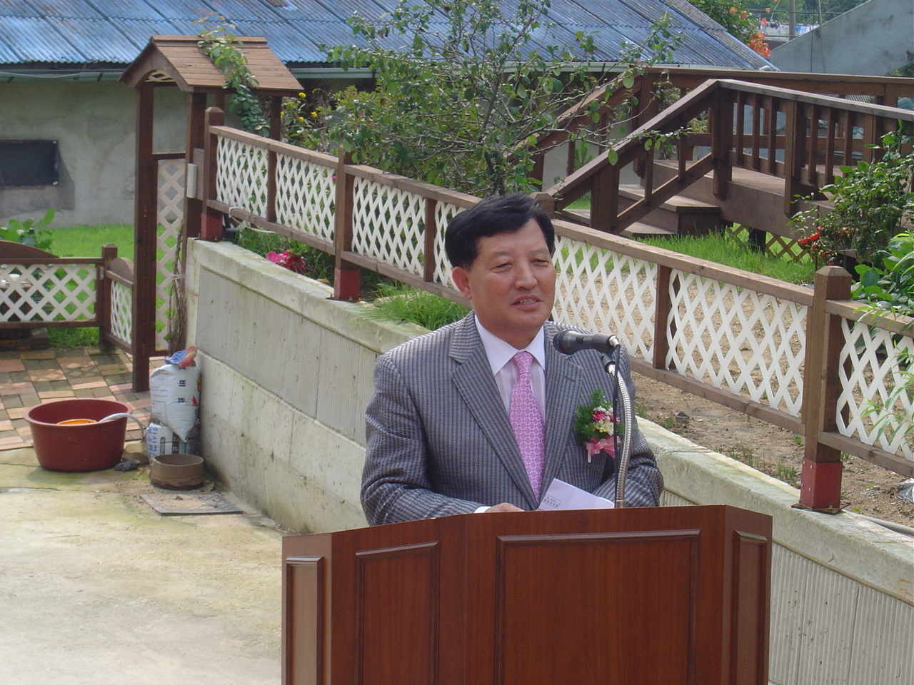 도안면 화성7리 경로당 준공