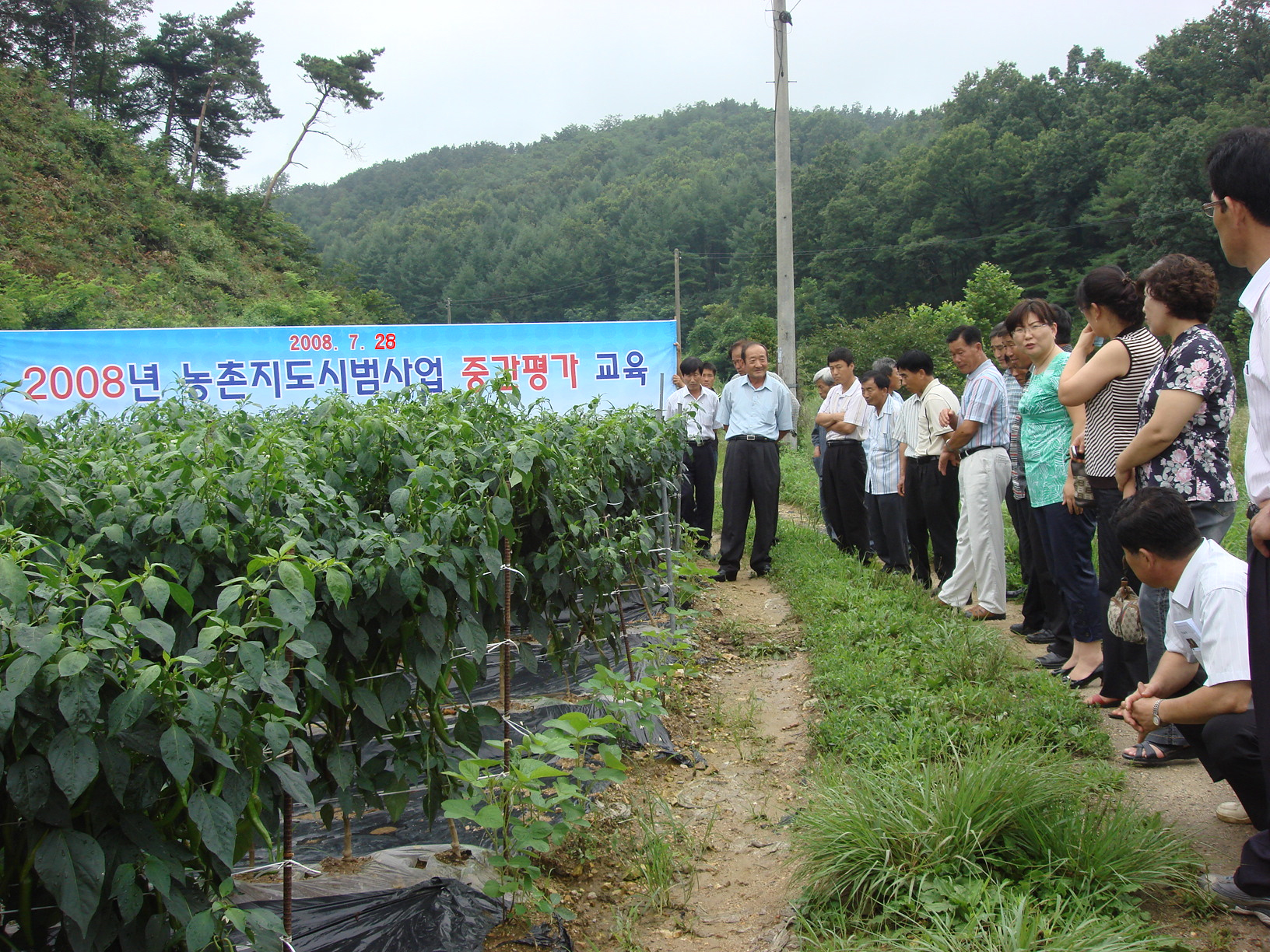 2008년도 농촌지도시범사업 중간평가교육 실시