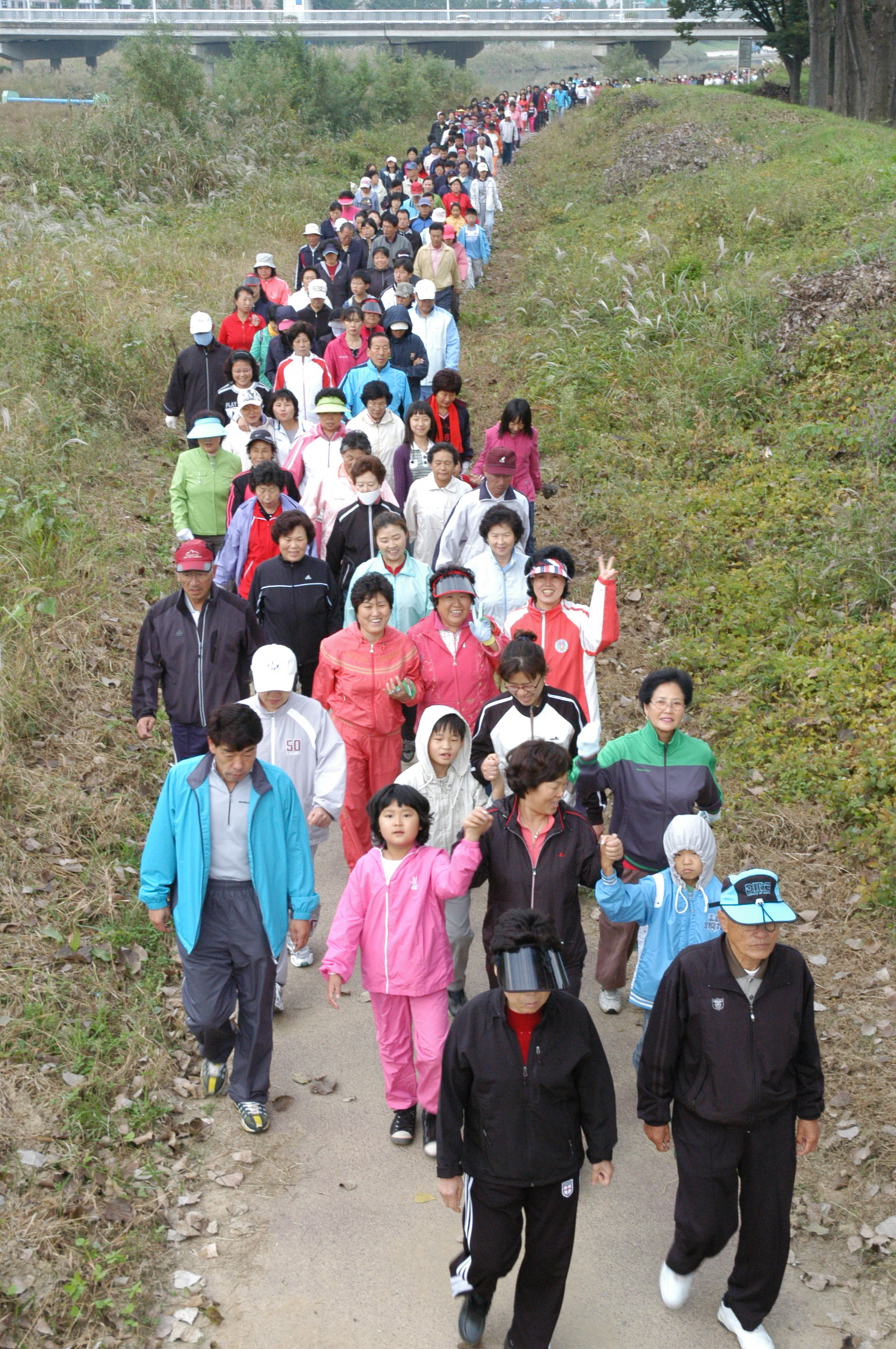 14일 저녁 증평군민 건강 걷기대회 열려