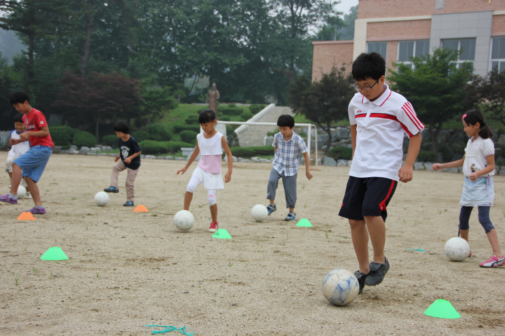 도안초 뇌를 깨우는 축구교실 호응