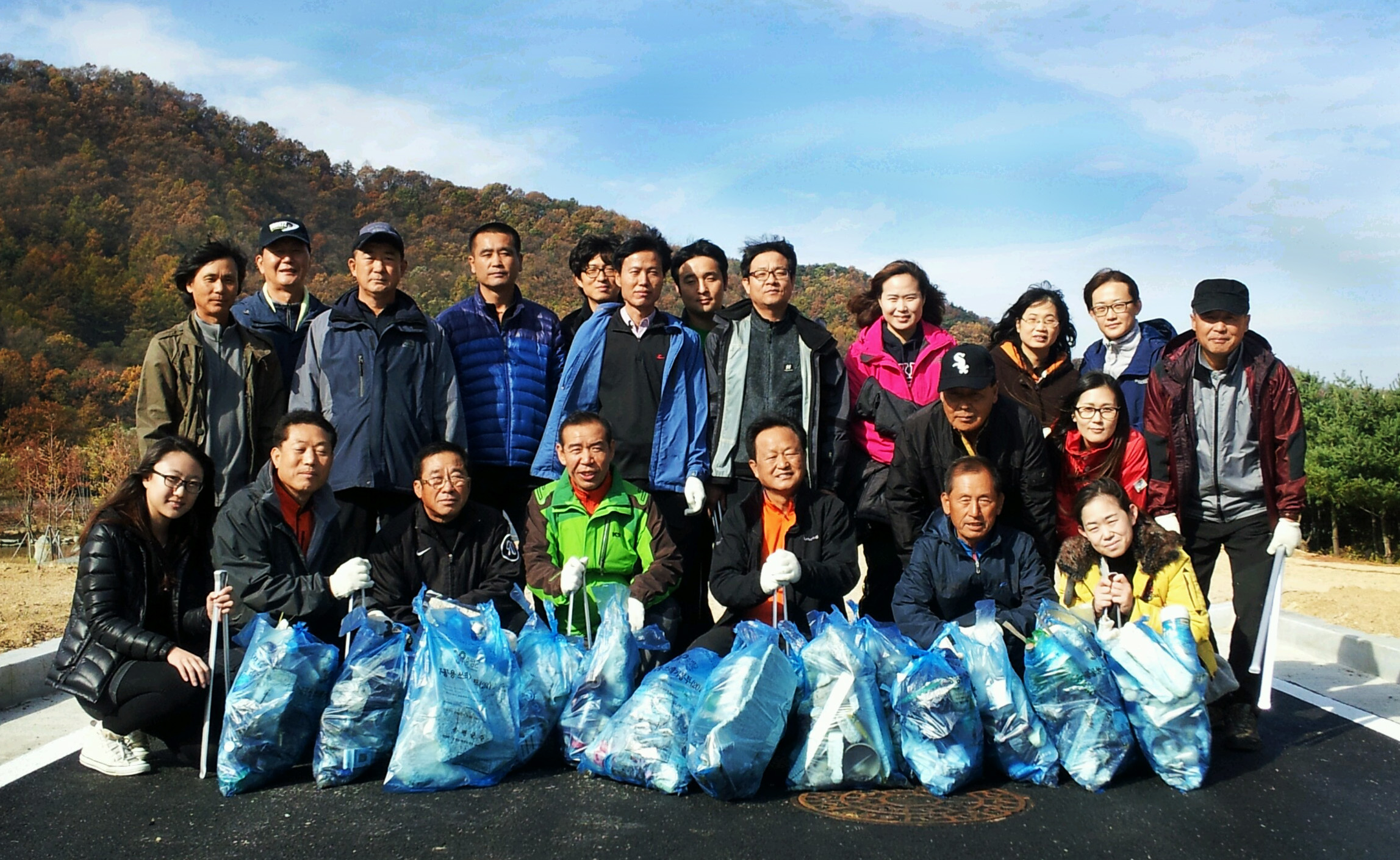 삼기저수지 주변 정화활동 실시