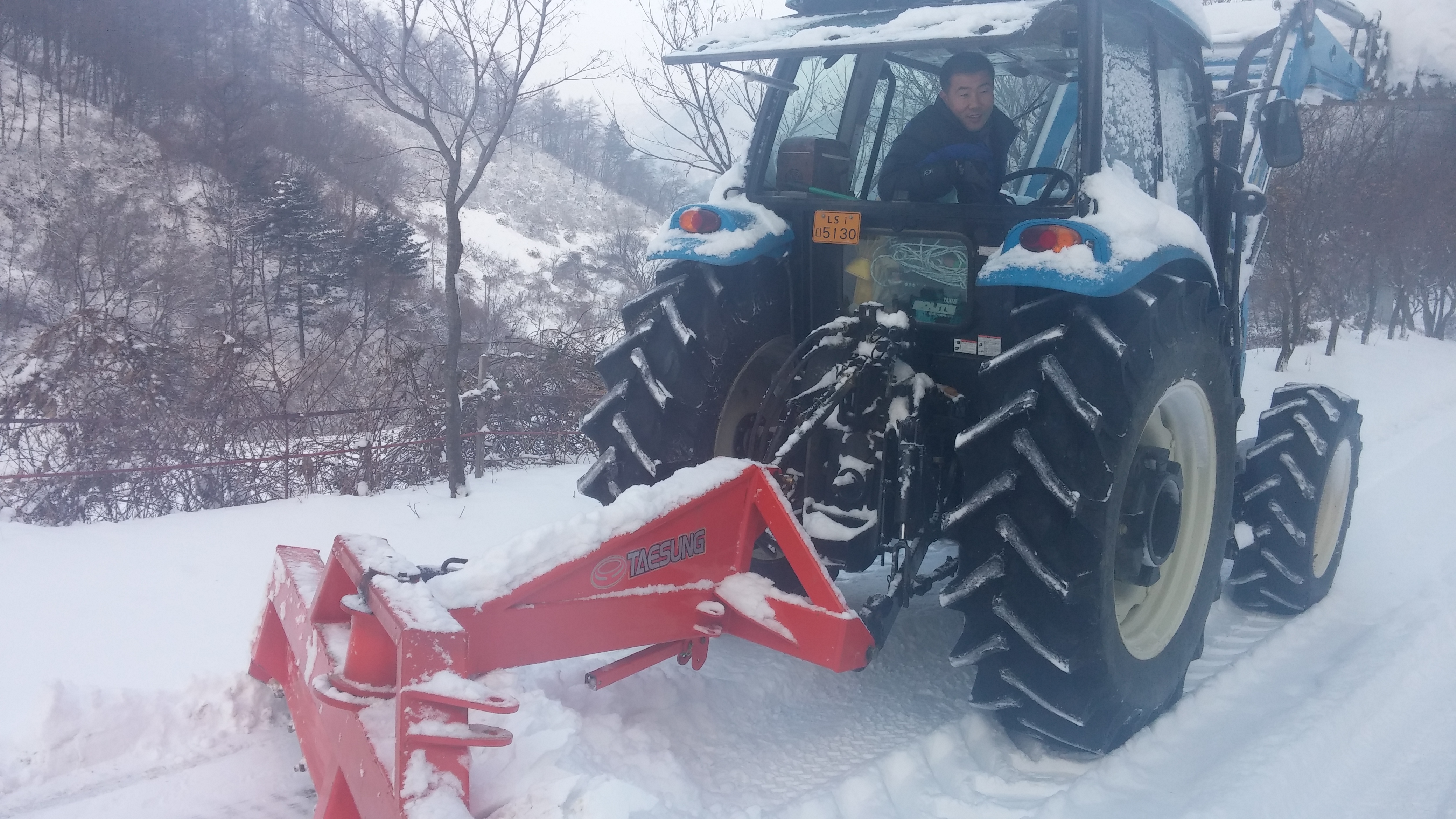 좌구산휴양림 시설 최고 한파에도 손님맞이 이상 무