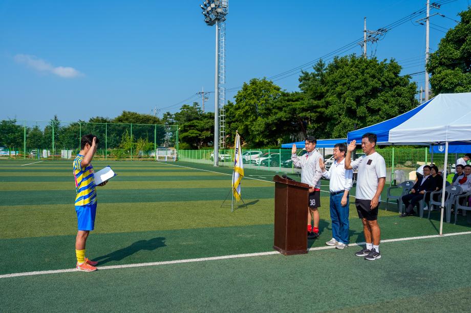 폭염보다 더 뜨거운 증평 축구인들의 열기